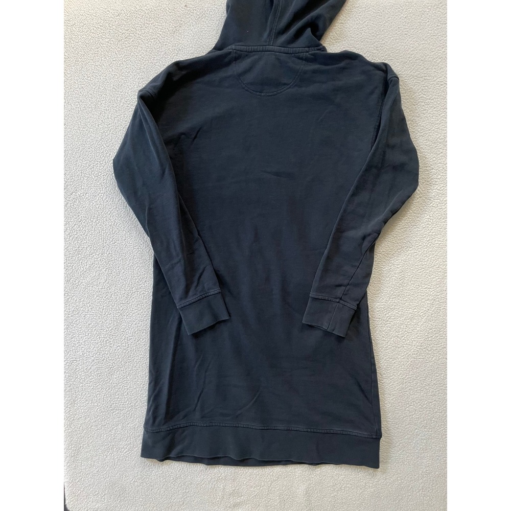 Toad&Co Womens Small Hoodie Dress Navy Long Sleeve Pockets Pullover Mini Boho - Picture 16 of 16